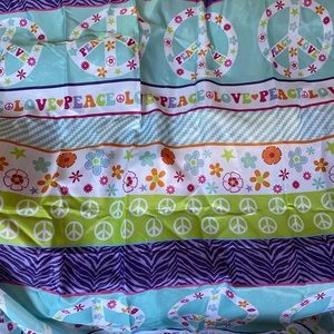 Love & Peace Shower Curtain